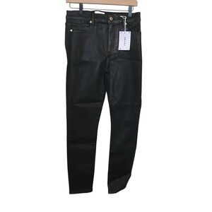Frame Denim Black Pants - The Alix Skinny Jeans